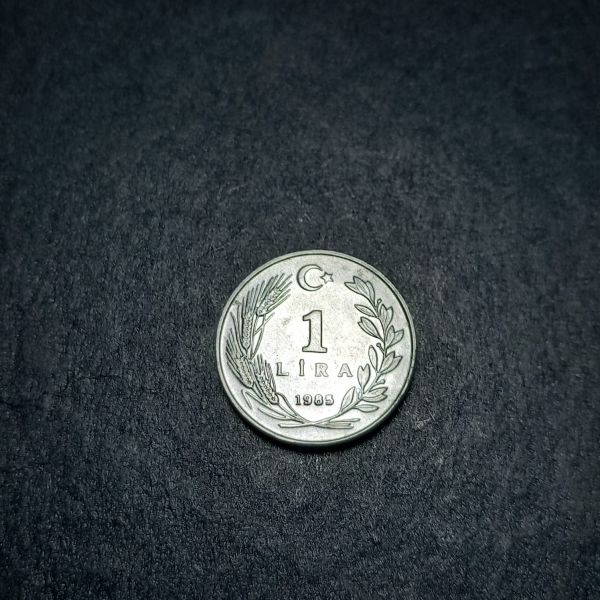 Escoines Koleksiyon 399636751c9070cd20 1985 Alüminyum 1lira ÇİL+ eski madeni para