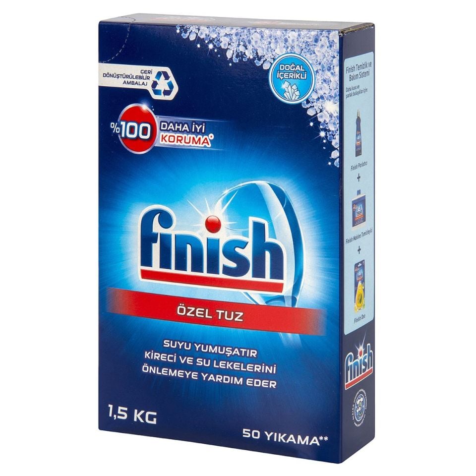 Fınish Bulaşık Makinası Tuz 1,5 Kg.