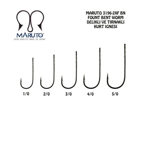 Maruto 3196-2XF Bn İğne - No:3/0 (5Pcs)