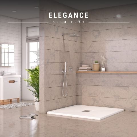 Elegance Slim Flat Duş Teknesi H:5