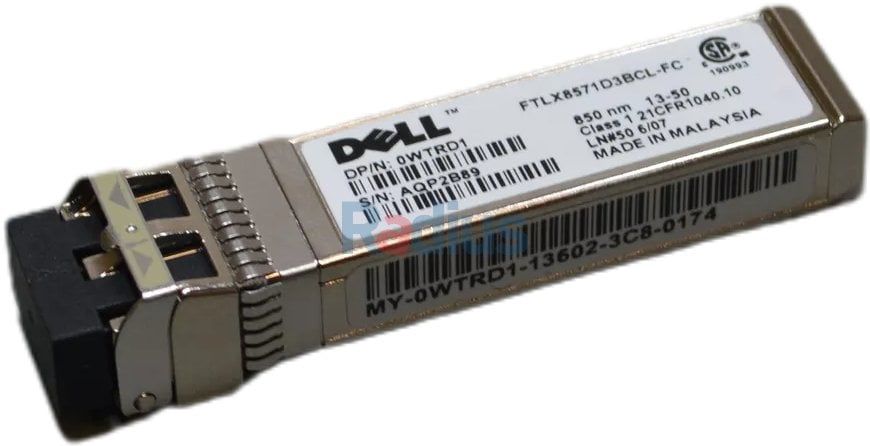DELL Networking Transceiver SFP+ 10GbE SR 850nm, WTRD1