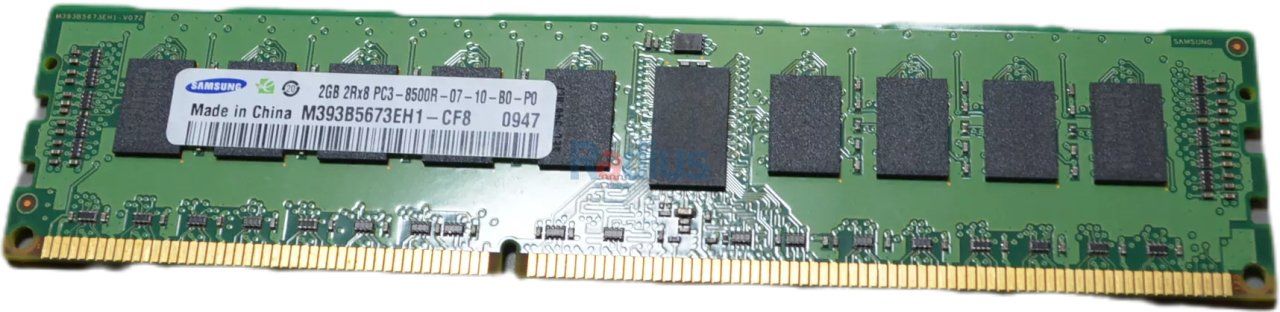 Dell Samsung M393B5673EH1-CF8 2GB PC3-8500 DDR3 ECC CL7 240P Memory