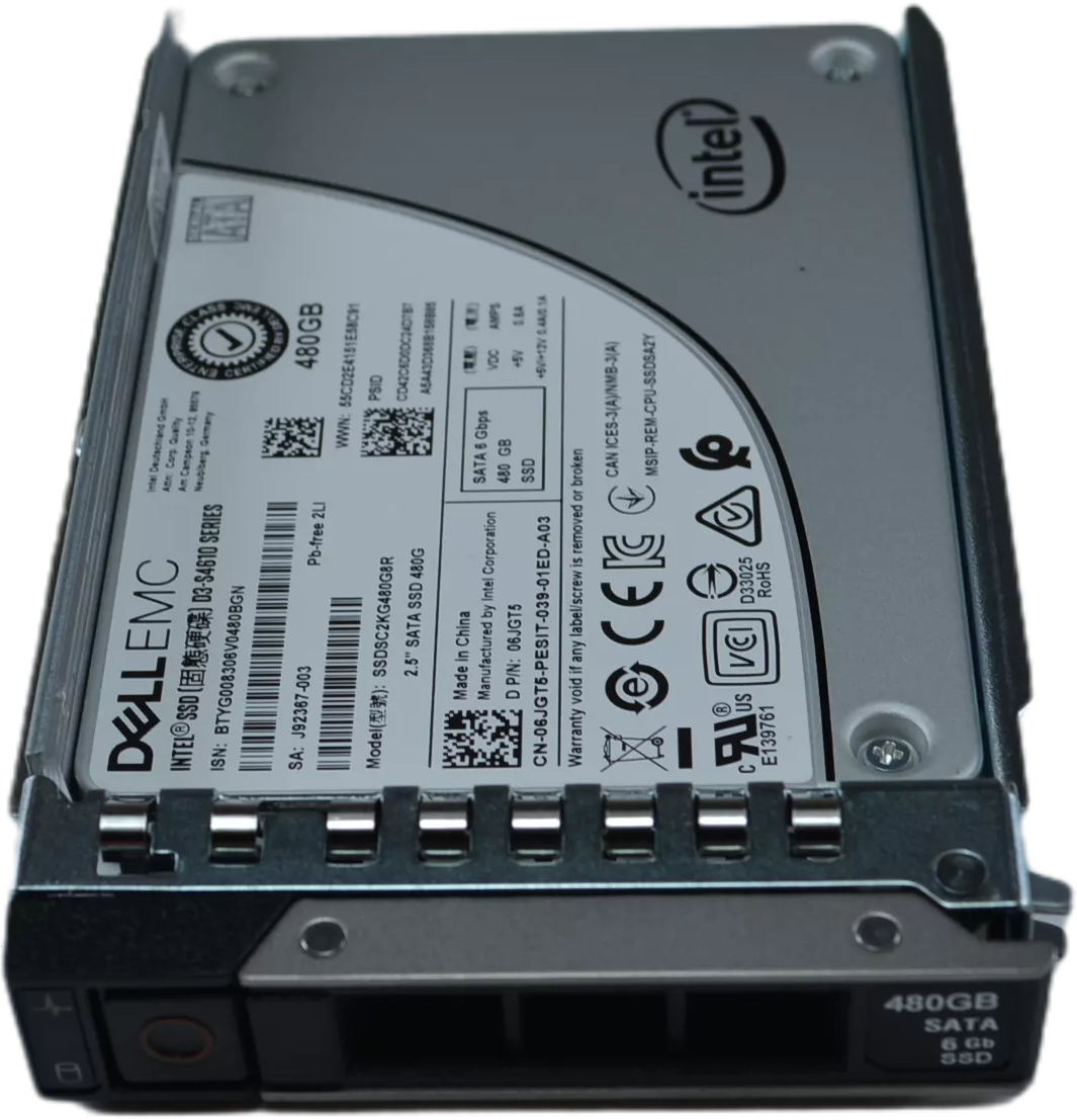 DELL 6JGT5 - 480GB SSD 2.5 SATA 6G MLC 6JGT5