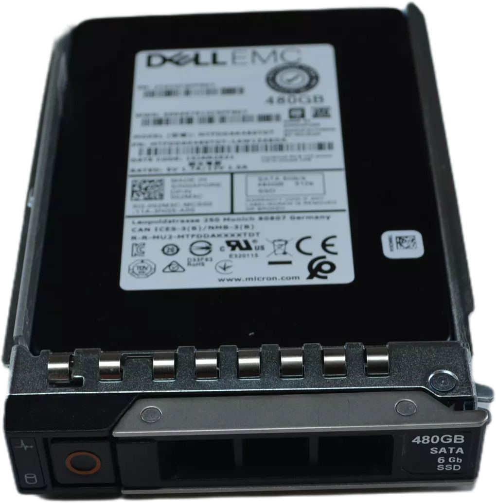DELL EMC 480GB SATA 6GBPS 2.5'' SSD 002M3C MTFDDAK480TDT 02M3C