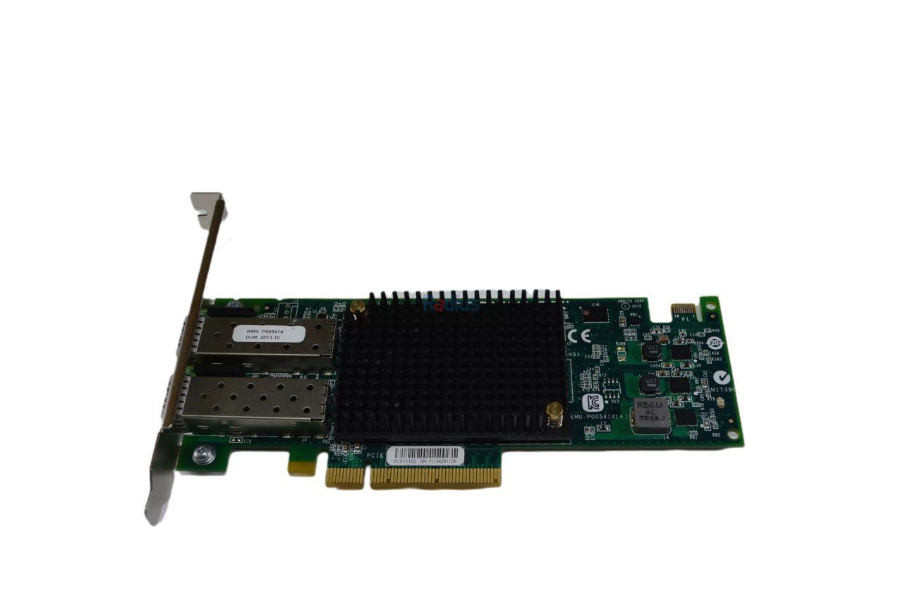 DELL Emulex OCE11102 Dual Port 10GbE SFP+ PCIe Ethernet Card, 7GGKT