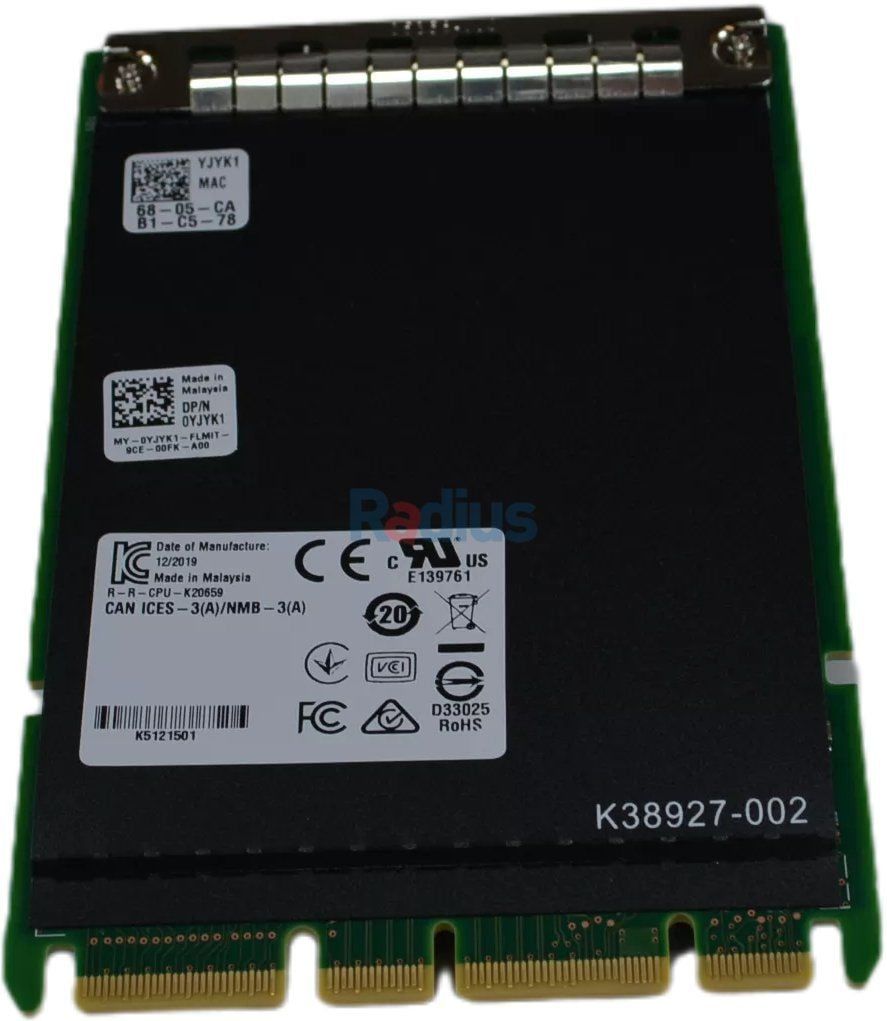 DELL Intel X710 Dual Port 10GbE SFP+ Ethernet OCP for R6525/R7525, 540-BCOU, YJYK1