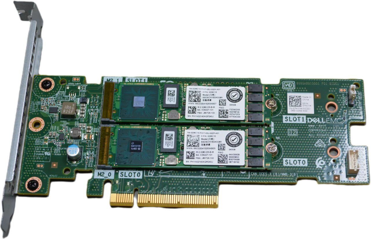 DELL BOSS CARD PCIe NVMe SSD 7HYY4