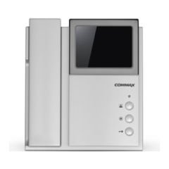 Commax DPV-4HP2 Siyah-Beyaz Görüntülü Kapı Diyafonu İç Ünite