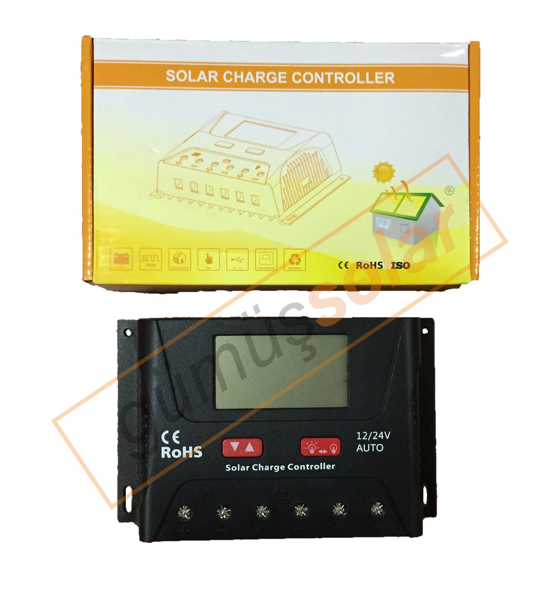 HP2440 12/24V 40A PWM Solar Charge Controller