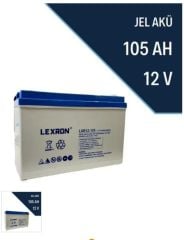 LEXRON 12 V 105 Ah Jel Akü