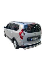 Dacia Lodgy Krom Arka Tampon Koruma Paslanmaz Çelik Tüm Modellerle Uyumlu