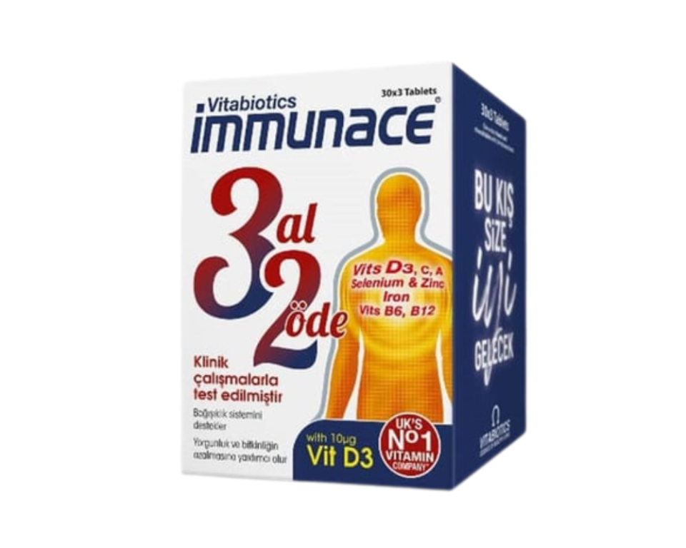 Vitabiotics Immunace® 90 Tablet ( 3Al 2Öde)