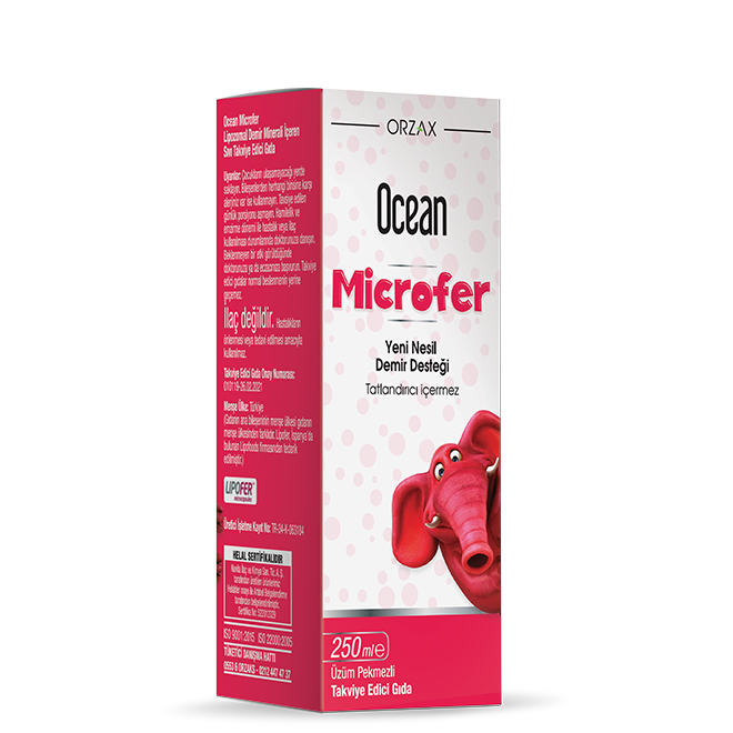 Orzax Ocean Microfer Şurup 250ml