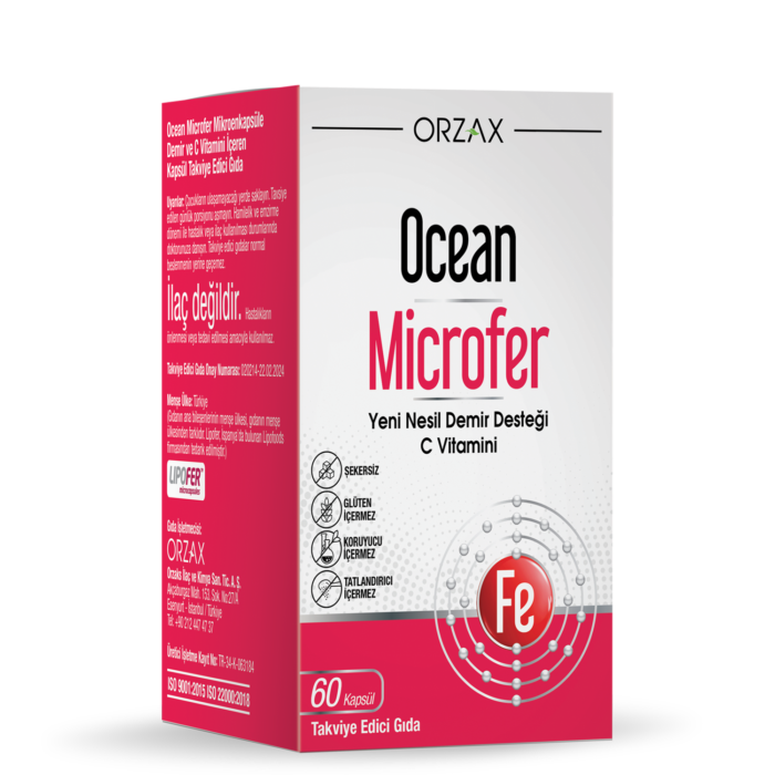 Orzax Ocean Microfer 60 Kapsül