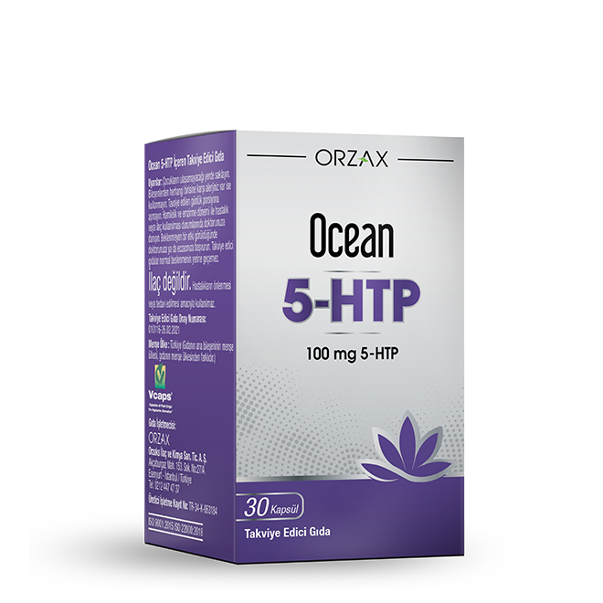 Orzax Ocean 5-HTP 100mg 30 Kapsül