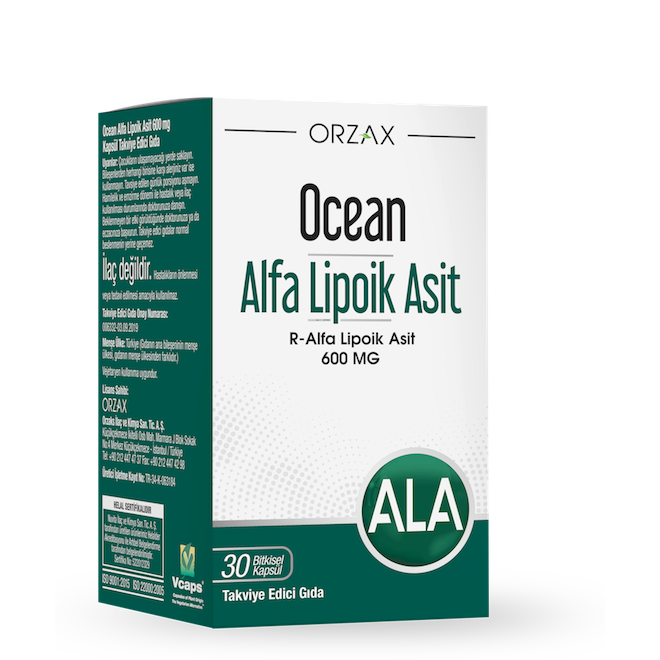 Ocean Alfa Lipoik Asit 600mg 30 Kapsül