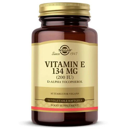 Solgar Vitamin E 200 IU 50 Kapsül