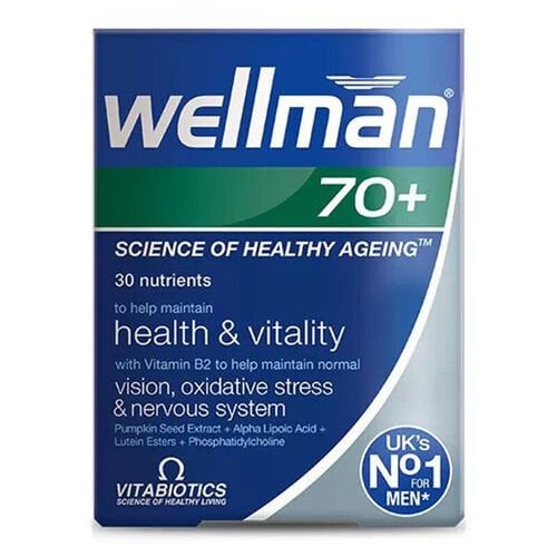 Vitabiotics Wellman 70+ Tablet