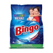 Bingo Renkli&Beyaz Toz Çamaşır Deterjanı 4 Kg