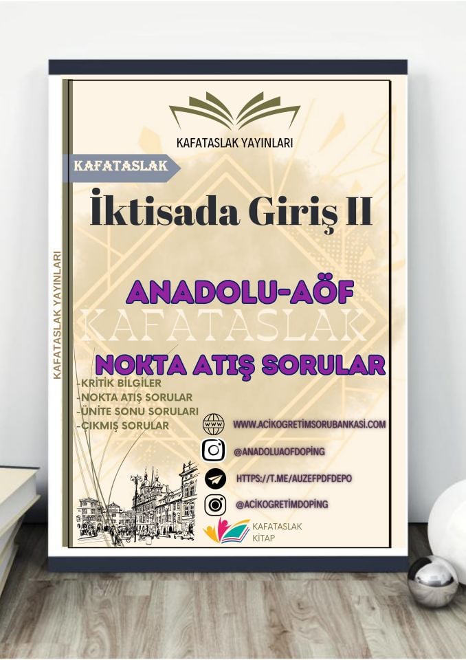 İktisada Giriş II ANADOLU AÖF