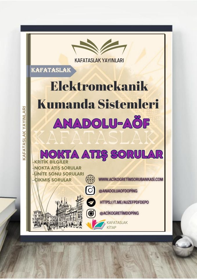 Elektromekanik Kumanda Sistemleri ANADOLU AÖF