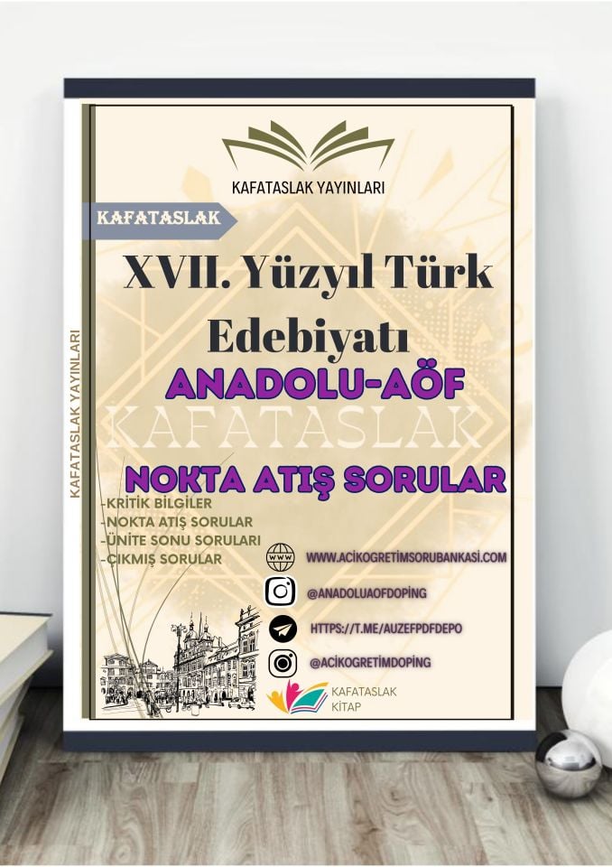 XVII. Yüzyıl Türk Edebiyatı ANADOLU AÖF