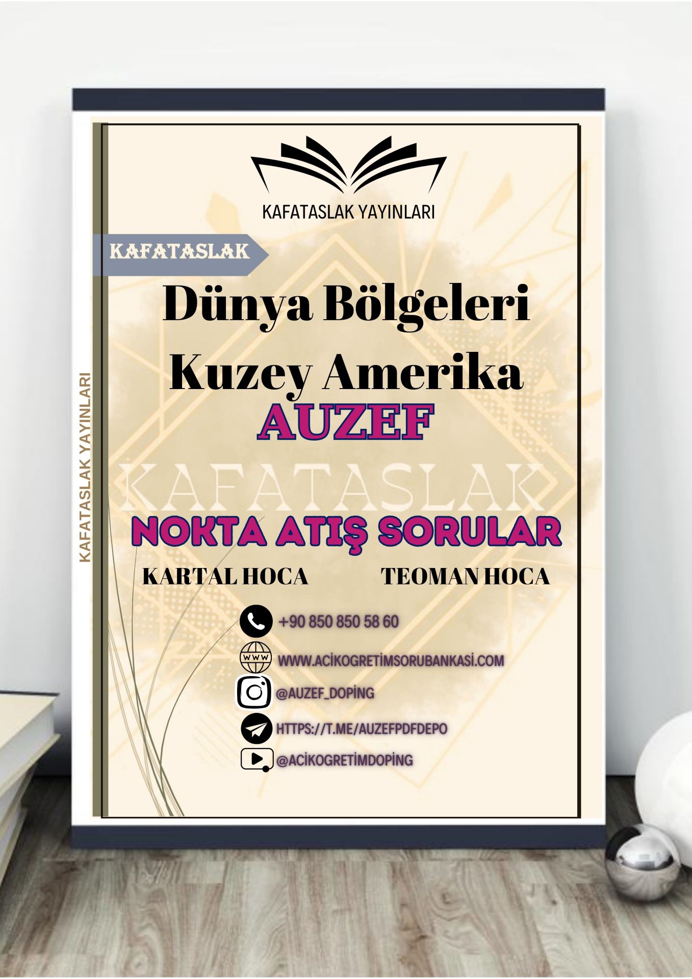 Dünya Bölgeleri Kuzey Amerika AUZEF İstanbul Üniversitesi Nokta Atışı Sorular Kafataslak Yayınları