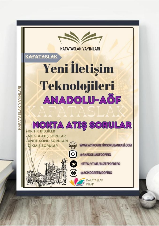 Yeni İletişim Teknolojileri ANADOLU AÖF