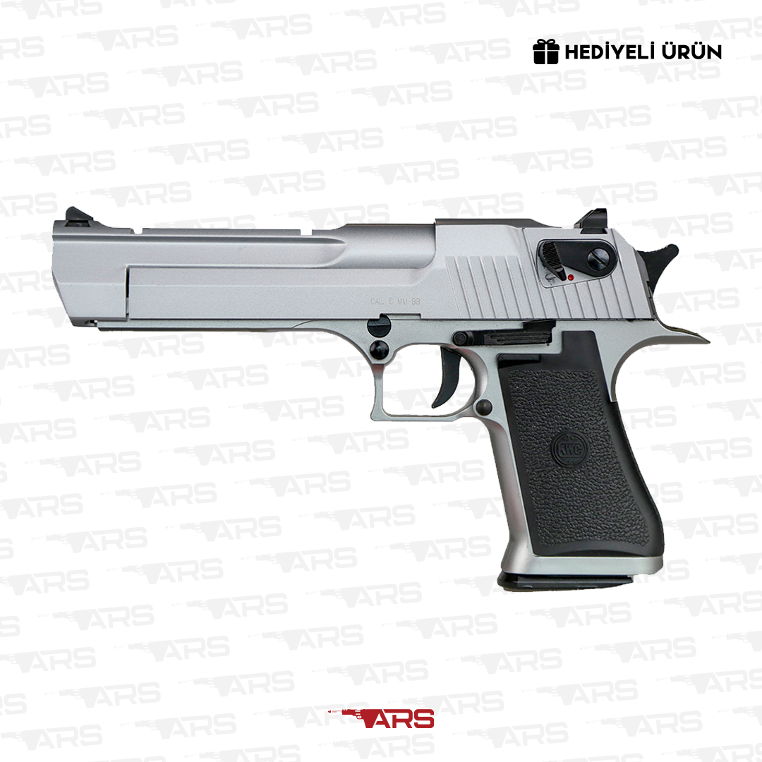 KWC Desert Eagle Blowback 6MM Airsoft Tabanca Nikel