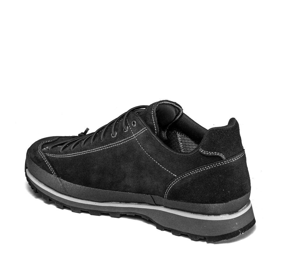 Lomer Italy Bio Naturale MTX Waterproof Vibram Full Çarşak Deri Erkek Ayakkabı OffBlack