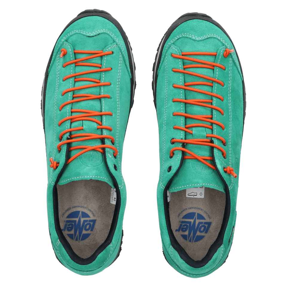 Lomer Italy Bio Naturale MTX Waterproof Vibram Full Çarşak Deri Kadın Ayakkabı Elf/Orange
