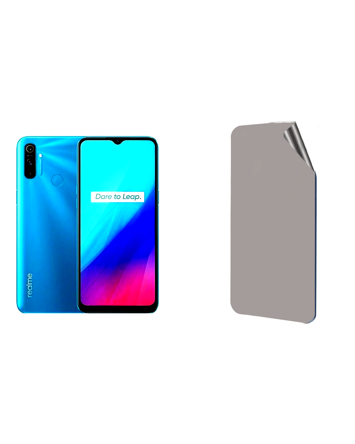 Realme C3 Uyumlu Matte Esnek Ekran Kırılmaz Cam Ekran Koruyucu Film 8684609333763