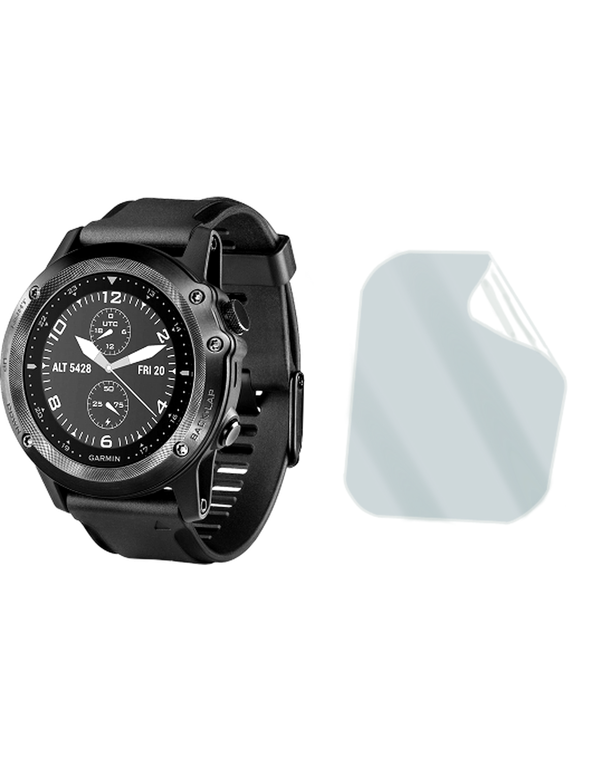 Garmin Tractix Bravo Saat Uyumlu Hydrojel Esnek Kırılmaz Cam Ekran Koruyucu Film 8684609228830