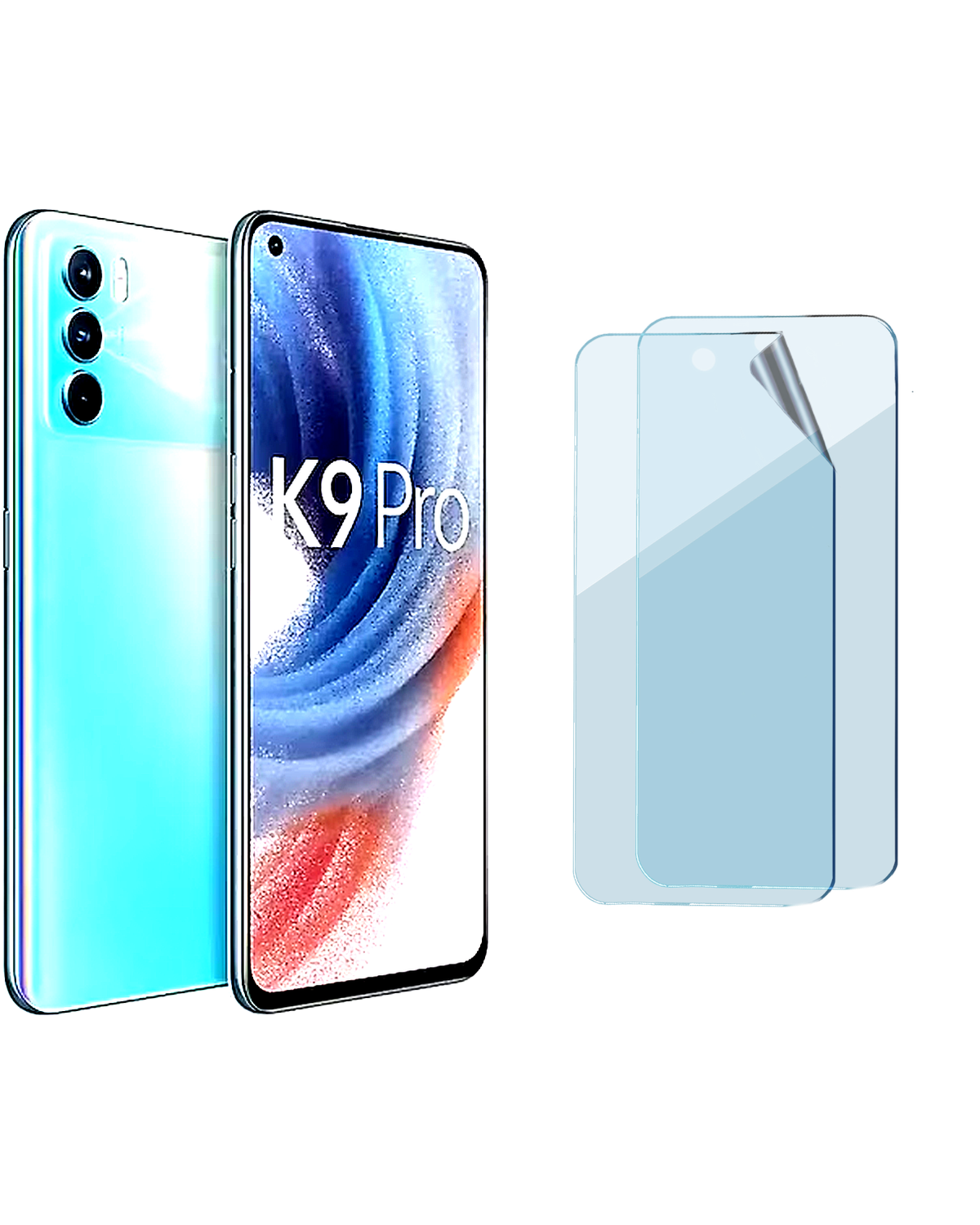 Oppo K9 Pro Uyumlu Uv Nano Esnek Kırılmaz Cam Ekran Koruyucu Film 8684609265880