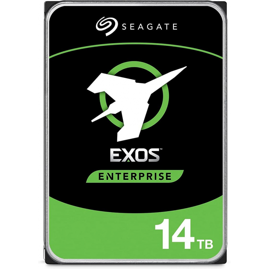 Seagate Exos X16, St14000nm001g, 3.5'', 14tb,  256mb, 7200 Rpm, 7/24 Enterprise, Data Center-Güvenlİk-Nas-Server, Hdd