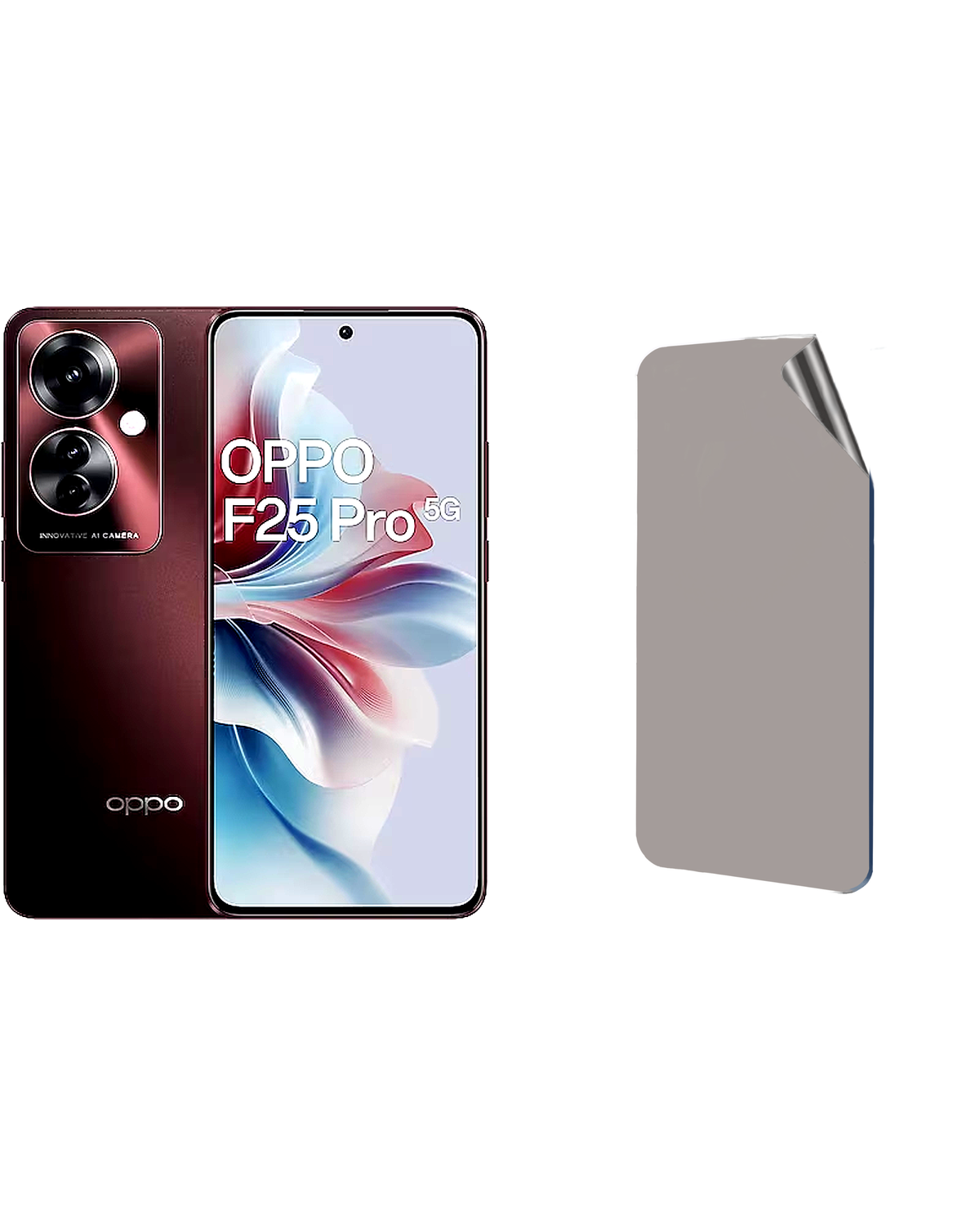 Oppo F25 Pro Uyumlu Hayalet Ekran Kırılmaz Cam Ekran Koruyucu Film 8684609388077