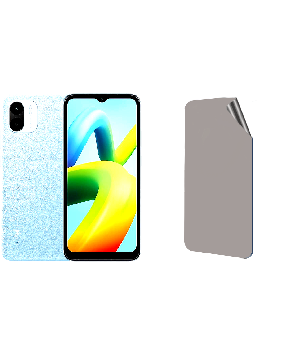 Xiaomi Redmi A1 2022 Uyumlu Matte Esnek Ekran Kırılmaz Cam Ekran Koruyucu Film 8684609324112