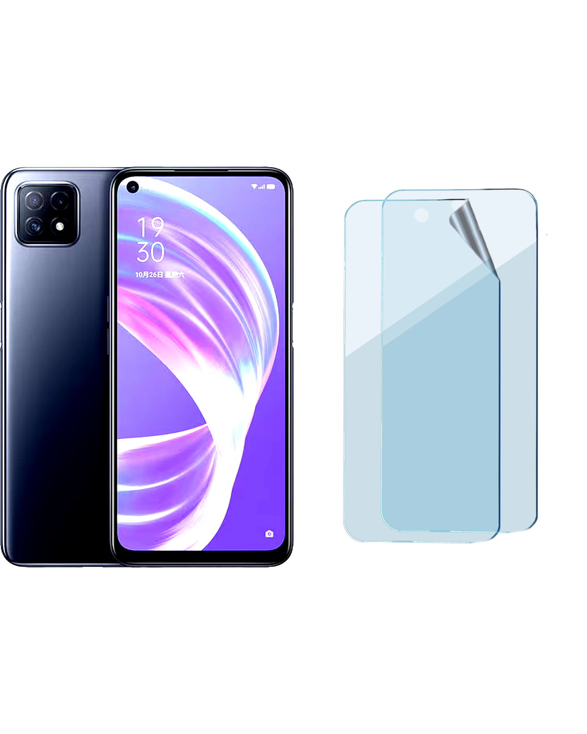 Oppo F17 Pro Uyumlu Uv Nano Esnek Kırılmaz Cam Ekran Koruyucu Film 8684609266375