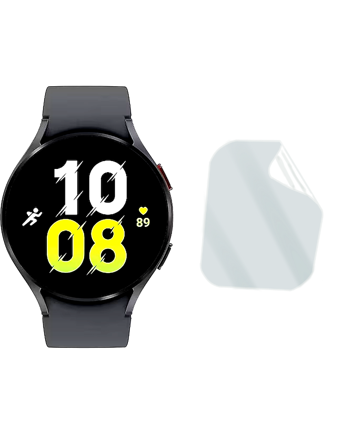 Samsung Galaxy Watch 5 44mm Saat Uyumlu Uv Nano Kırılmaz Cam Ekran Koruyucu Film 8684609286557