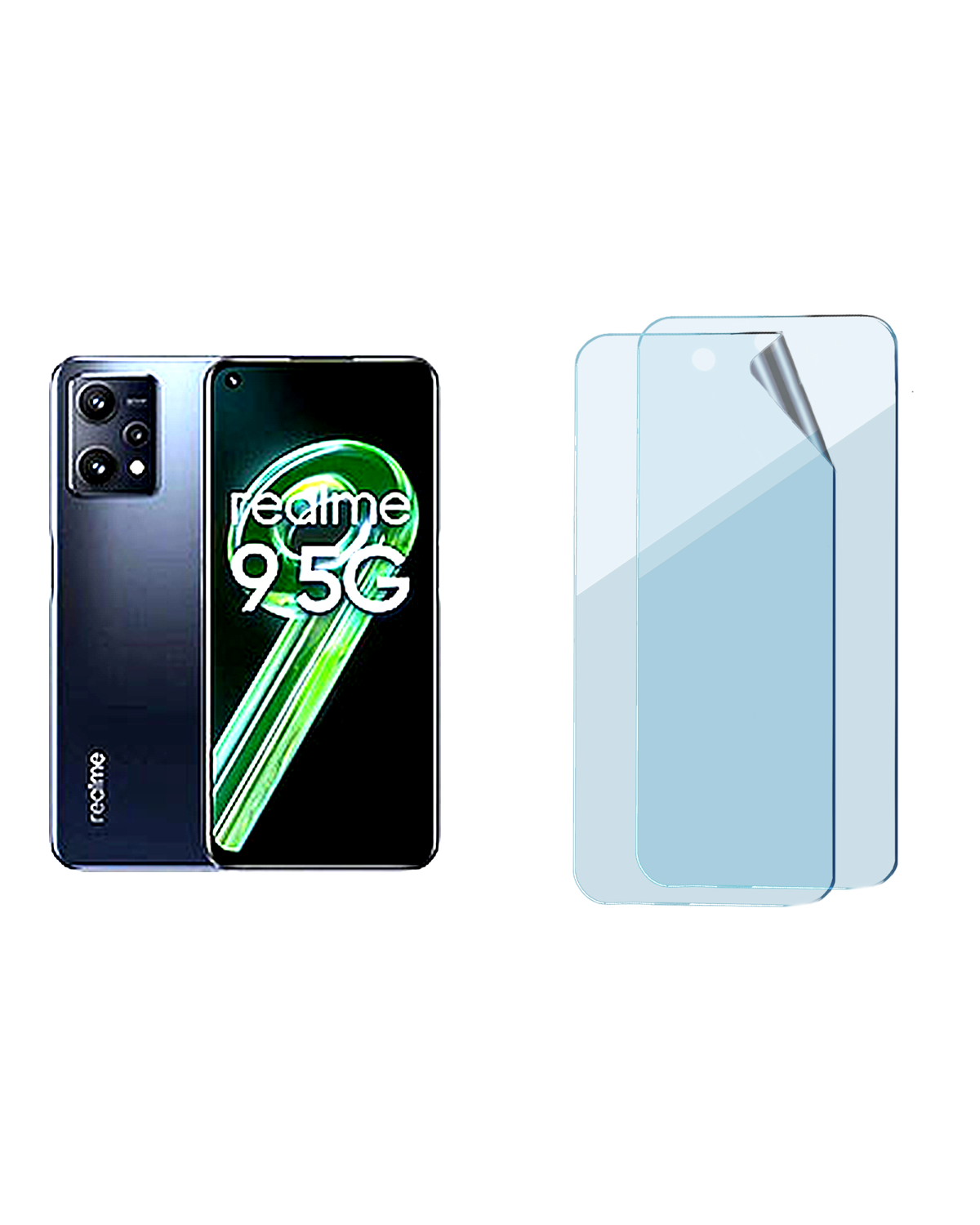 Realme 9 5G India Uyumlu Hydrojel Esnek Kırılmaz Cam Ekran Koruyucu Film 8684609190526