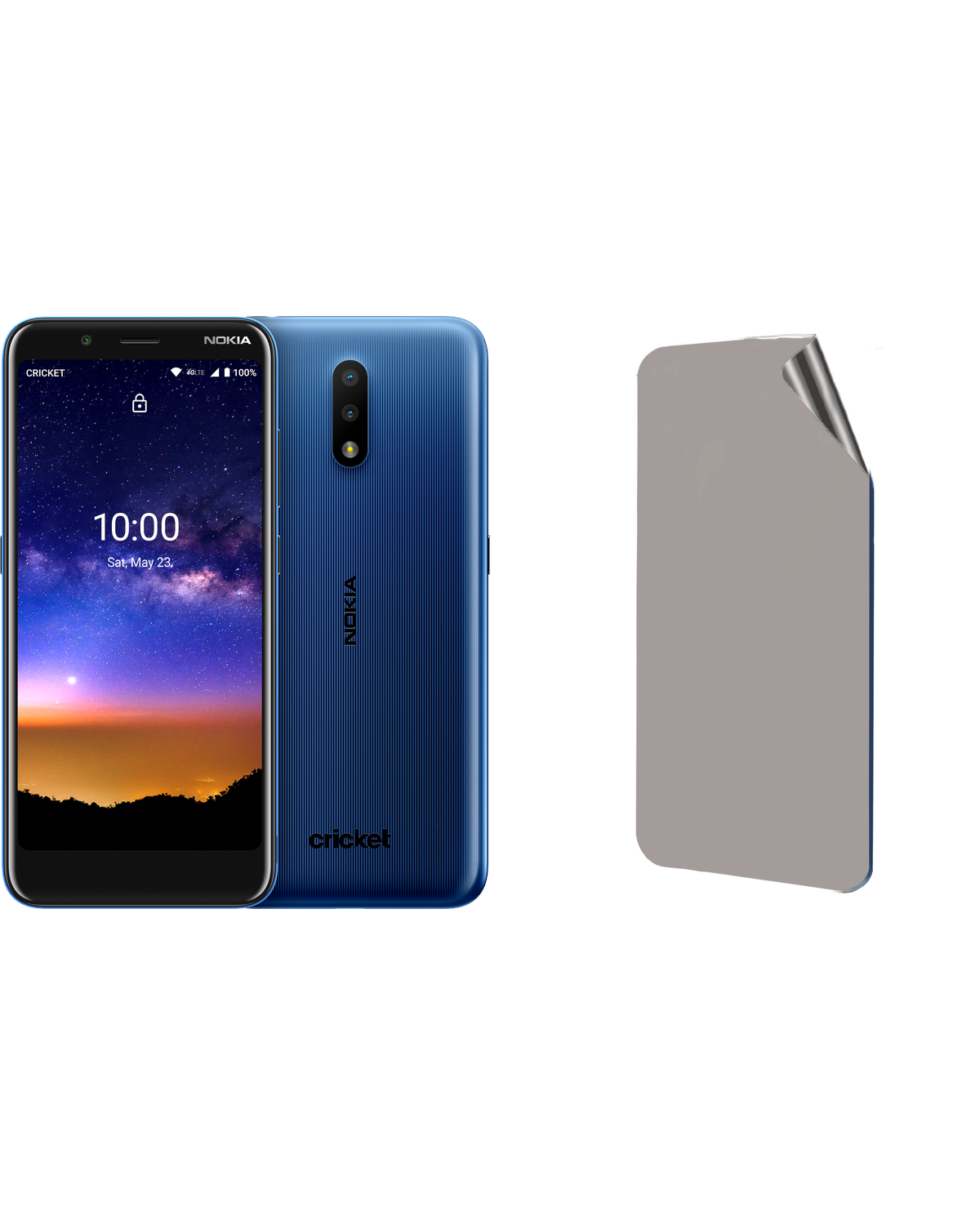 Nokia C2 Tava Uyumlu Matte Esnek Ekran Kırılmaz Cam Ekran Koruyucu Film 8684609295702