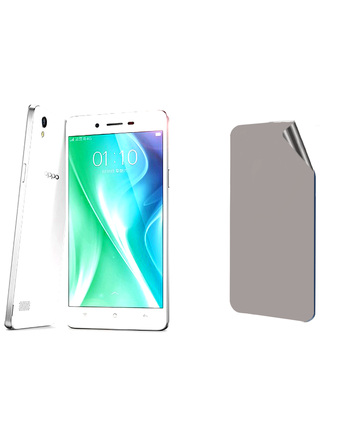 Oppo A51 Uyumlu Matte Esnek Ekran Kırılmaz Cam Ekran Koruyucu Film 8684609325942