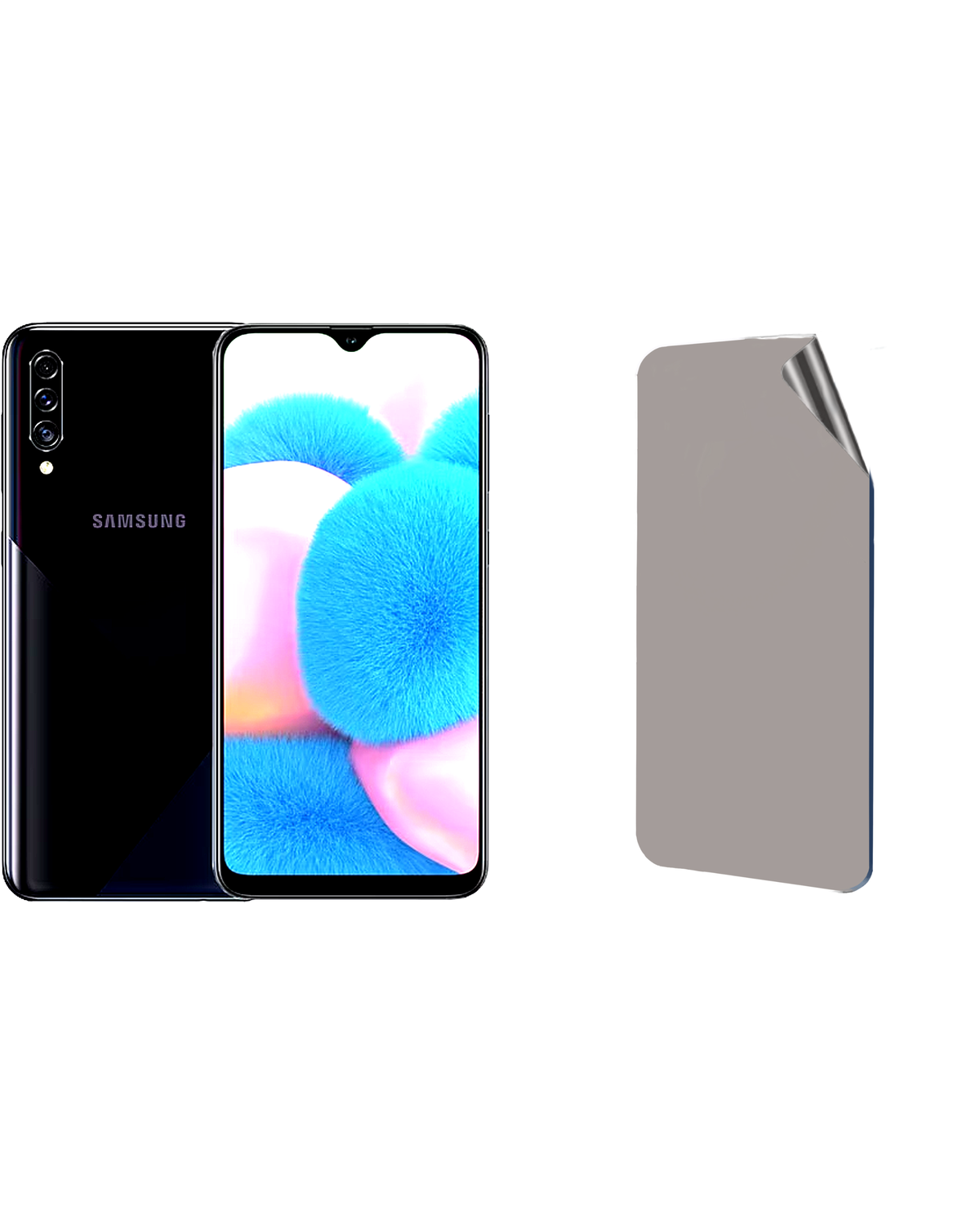 Samsung Galaxy A30 S Uyumlu Matte Esnek Ekran Kırılmaz Cam Ekran Koruyucu Film 8684609315981