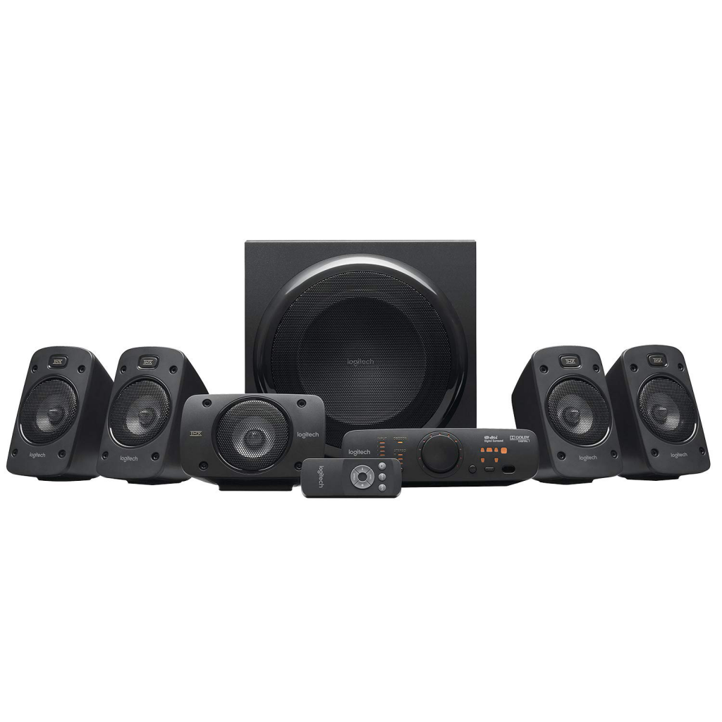 Logitech 980-000468, Z906, 500w, 5+1, Surround, Uzaktan Kumandalı, Ses Sistemi (Siyah)