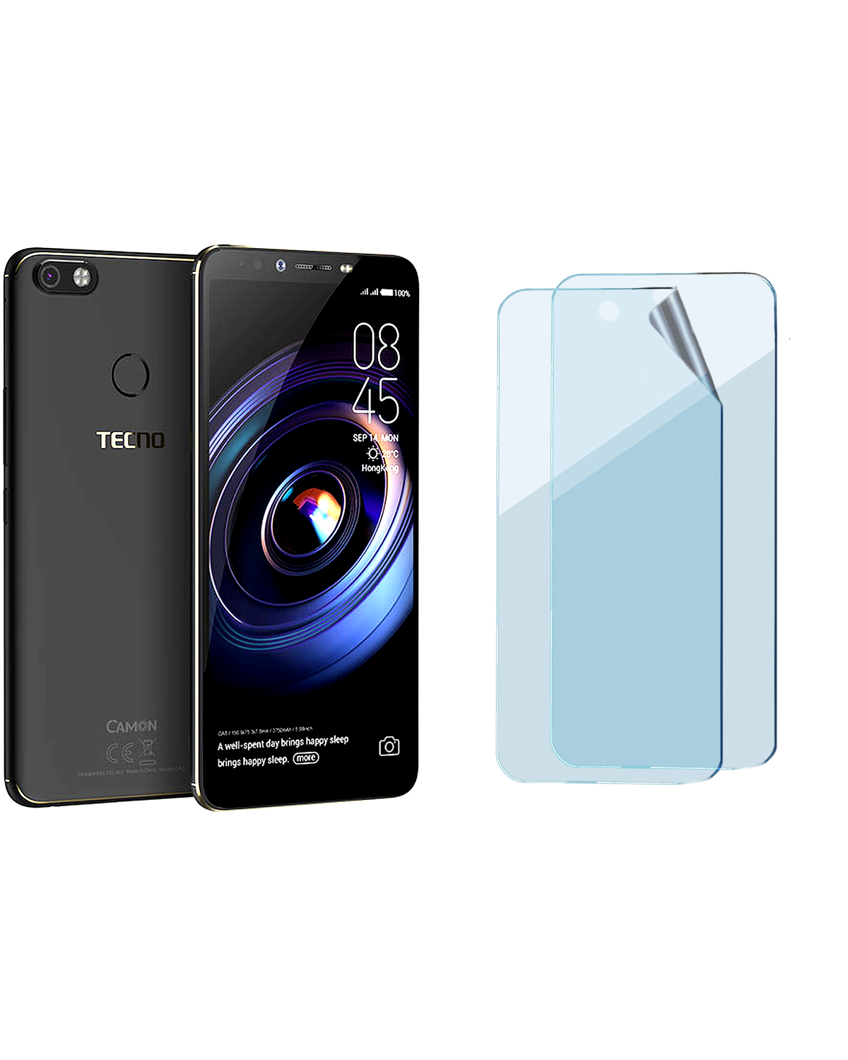 Tecno Camon X Pro Uyumlu Uv Nano Esnek Kırılmaz Cam Ekran Koruyucu Film 8684609278118