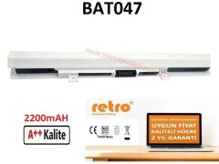 Toshiba Satellite L50 B, S55t B, L50d B, L50dt B Batarya Pil Beyaz