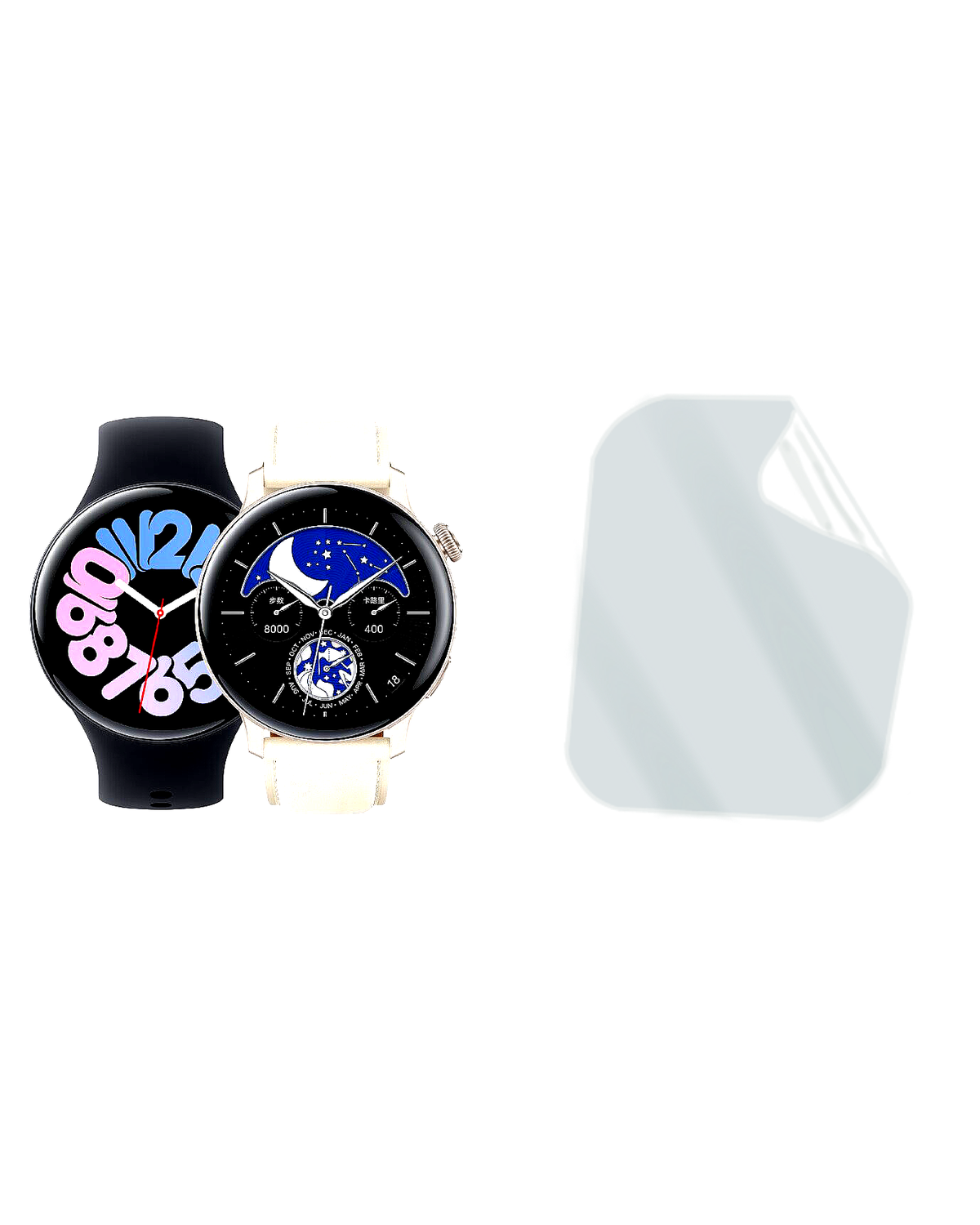 Vivo Watch 3 Saat Uyumlu Uv Nano Kırılmaz Cam Ekran Koruyucu Film 8684609288193