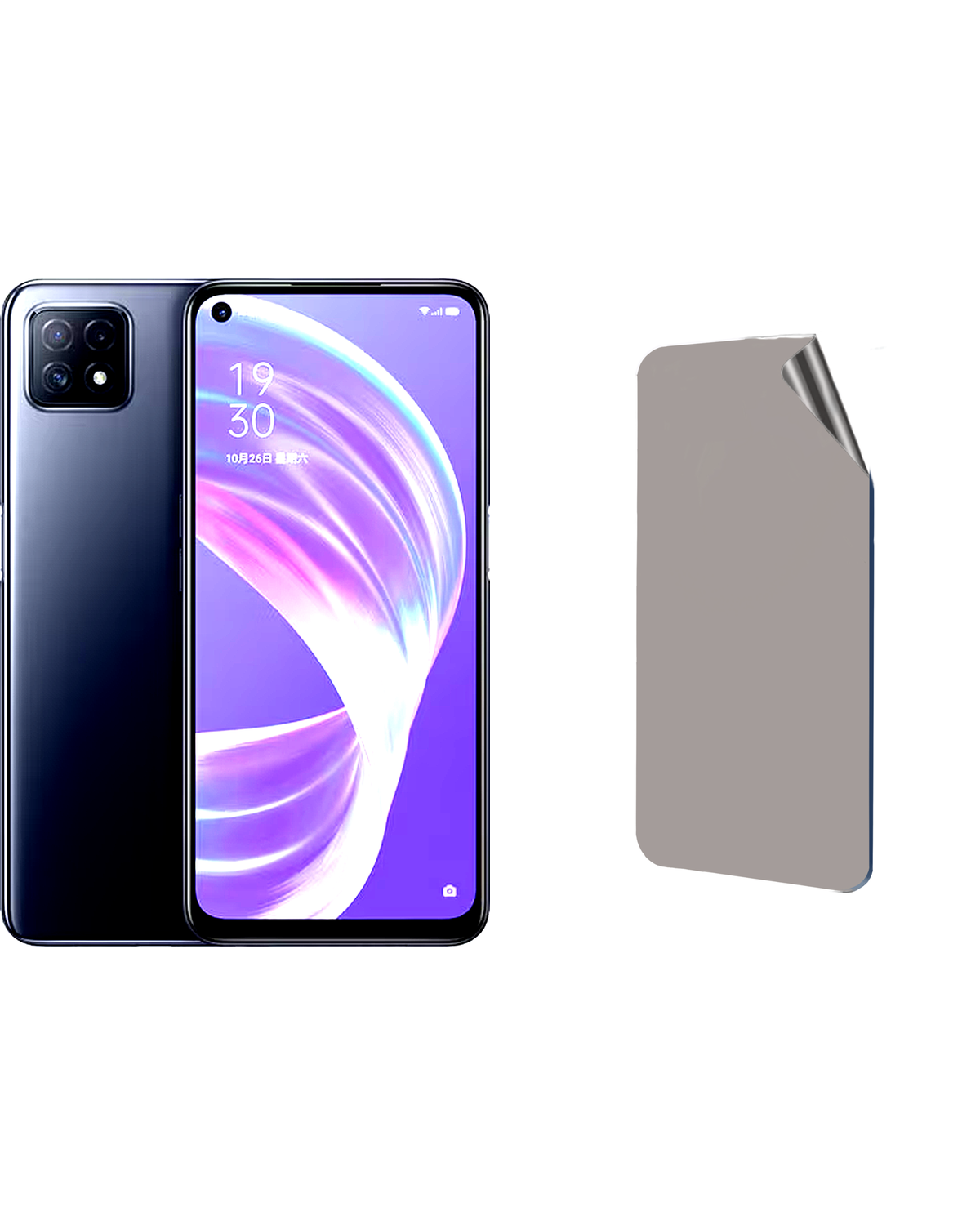 Oppo F17 Pro Uyumlu Matte Esnek Ekran Kırılmaz Cam Ekran Koruyucu Film 8684609326277