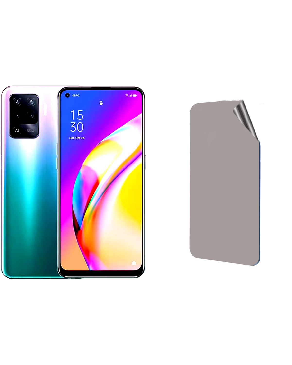 Oppo Reno 5 Lite Uyumlu Matte Esnek Ekran Kırılmaz Cam Ekran Koruyucu Film 8684609326680