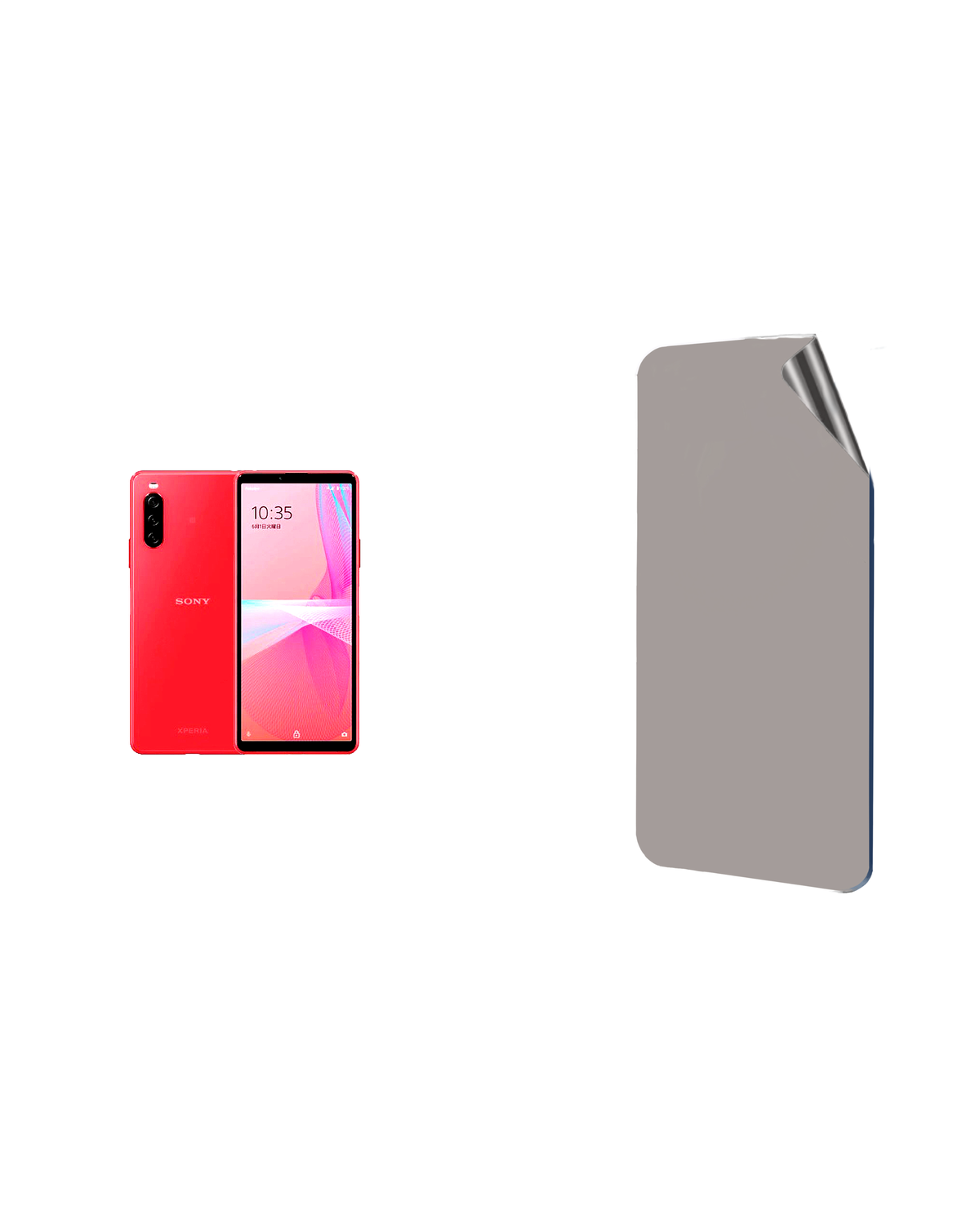 Sony Xperia 10 Lite Uyumlu Matte Esnek Ekran Kırılmaz Cam Ekran Koruyucu Film 8684609306682